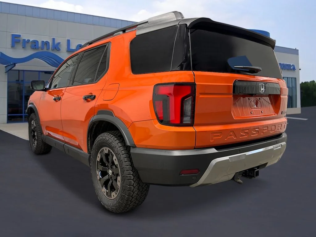 New 2026 Sunset Orange Honda TrailSport Elite image 3