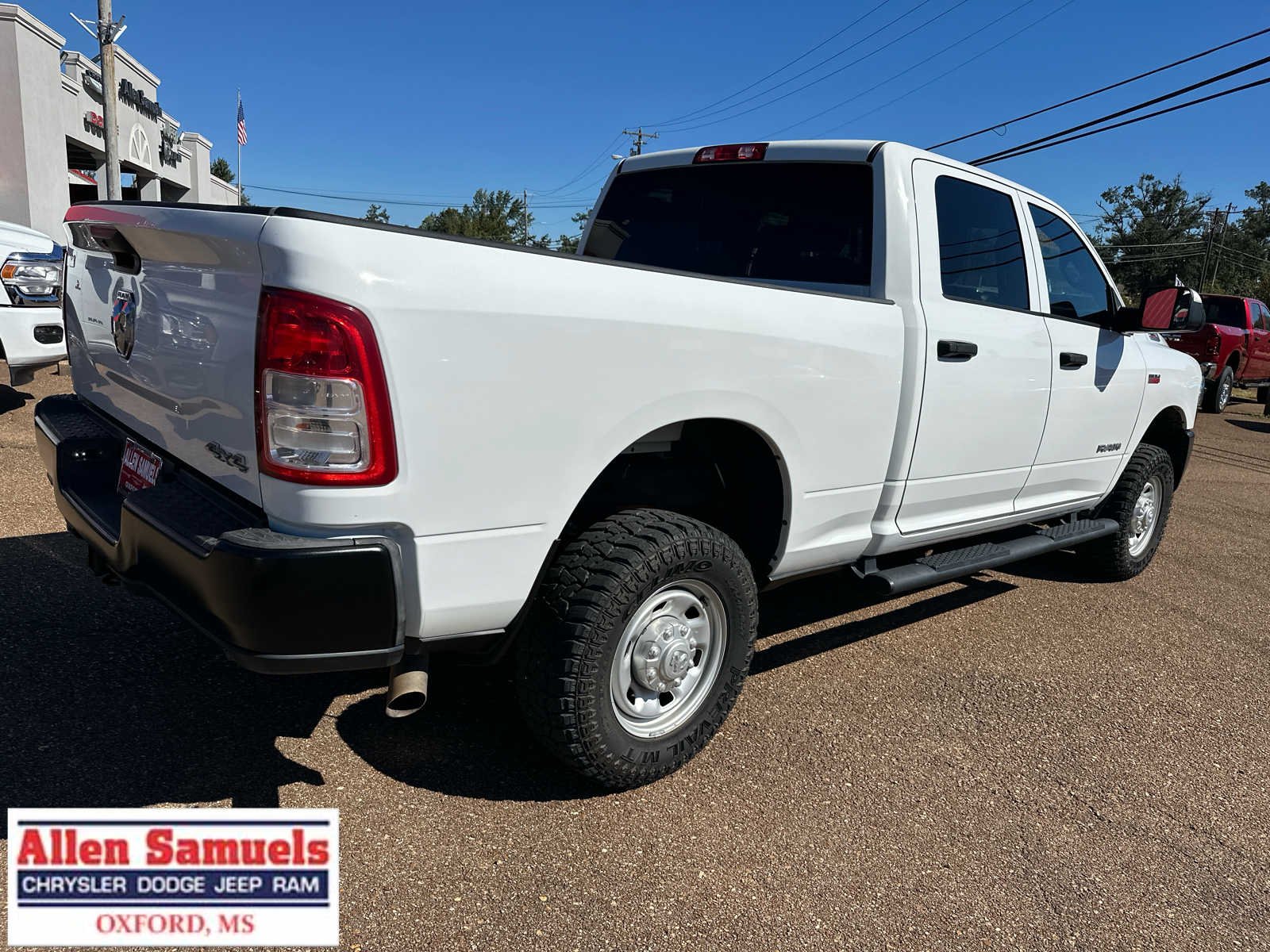 Used 2022 Bright White Clearcoat Ram Tradesman image 4