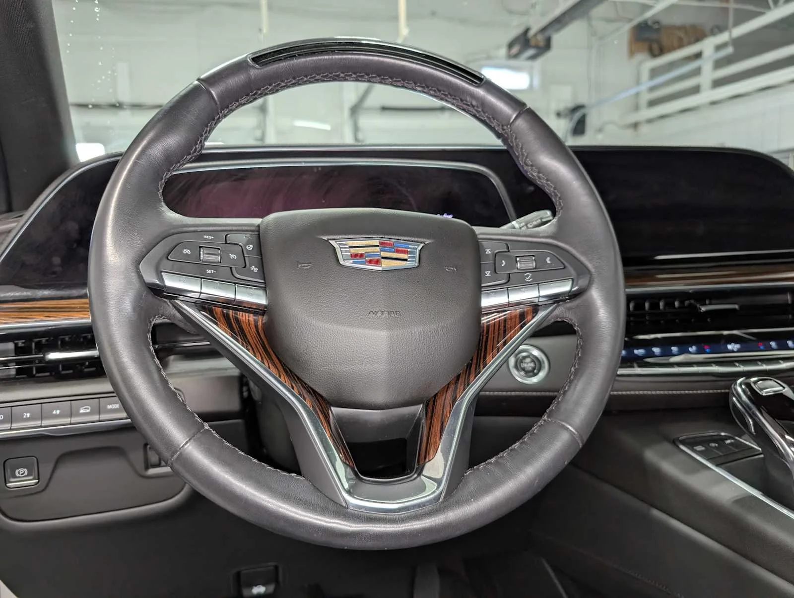 Used 2023 Crystal White Tricoat Cadillac 4WD Premium Luxury image 42