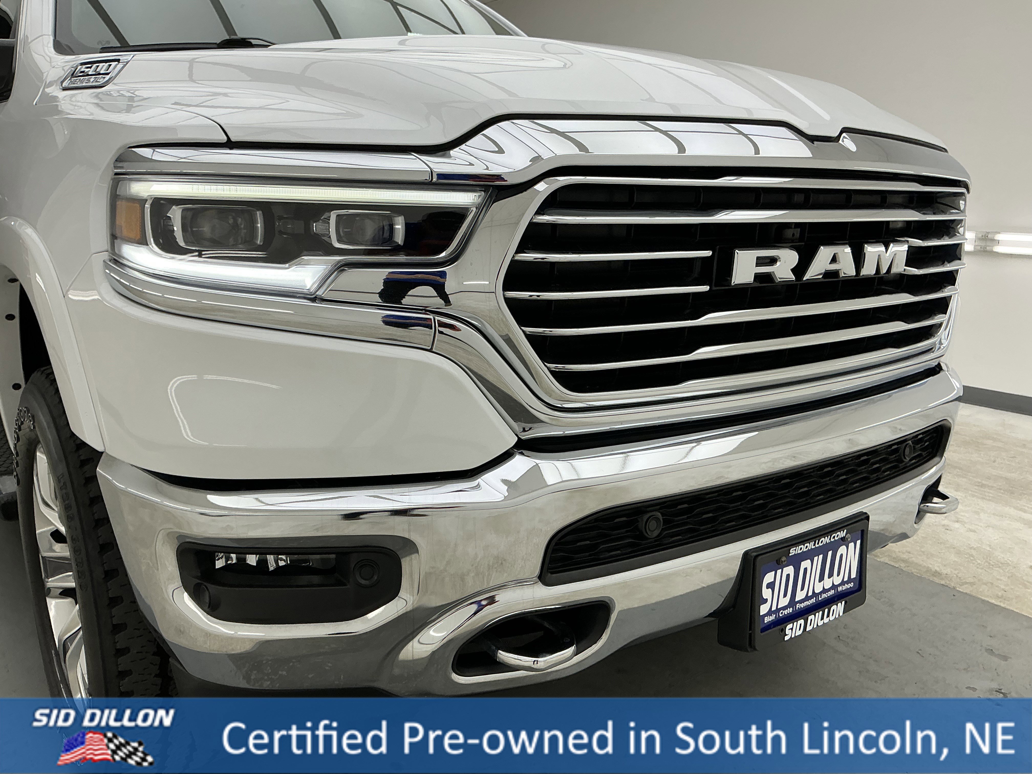Used 2020 Bright White Clearcoat Ram Longhorn image 26