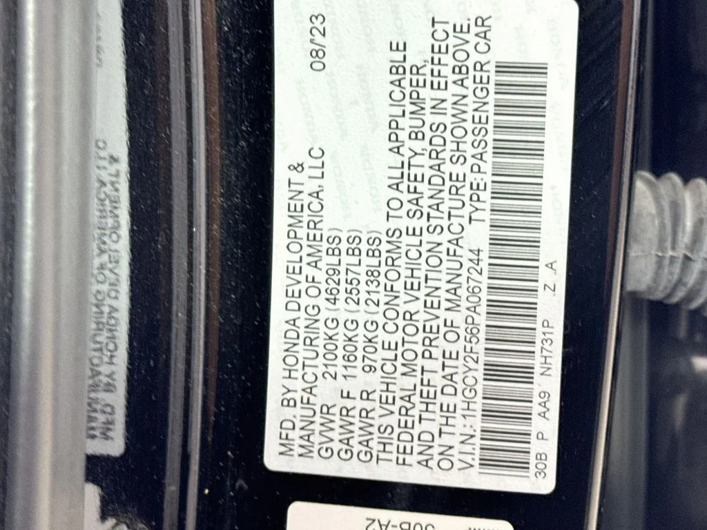 Certified Used 2023  Honda Sport image 41