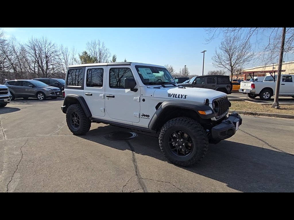 New 2026 Bright White Clear-Coat Exterior Paint Jeep Willys image 11