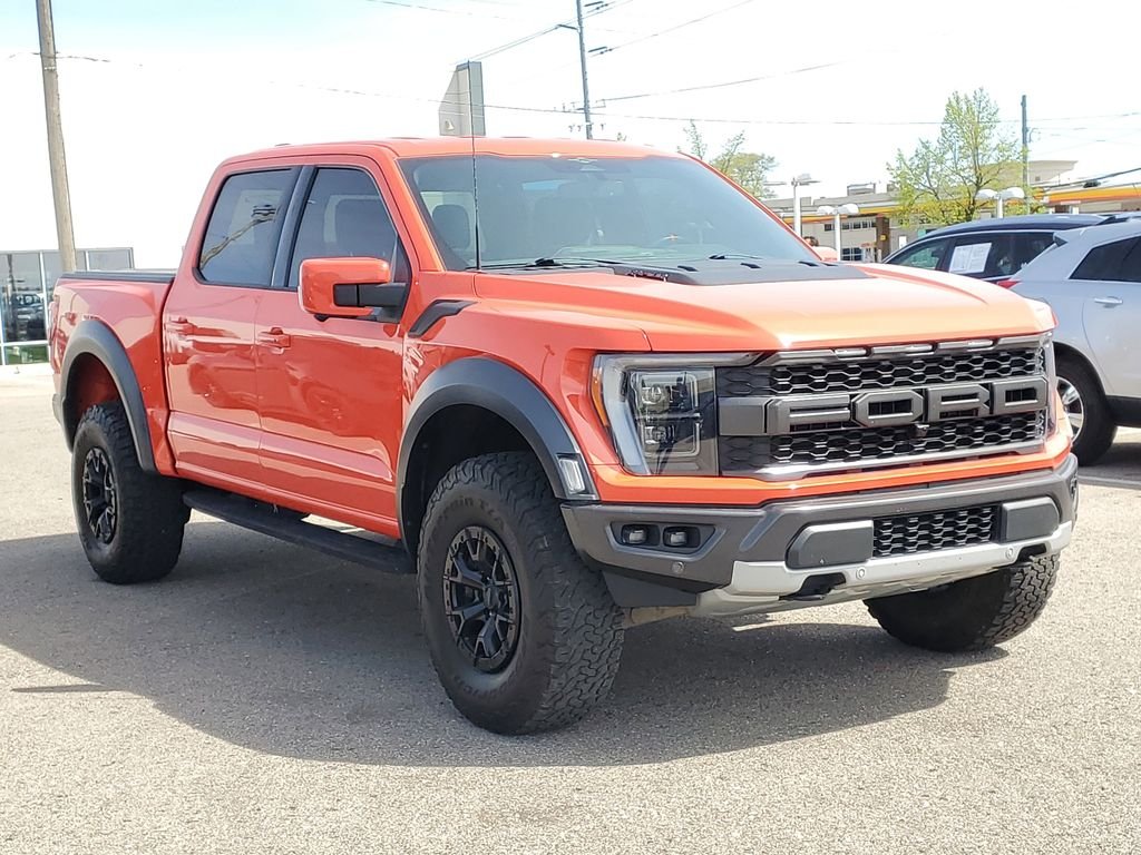 Used 2023 Orange Metallic Ford Raptor image 4