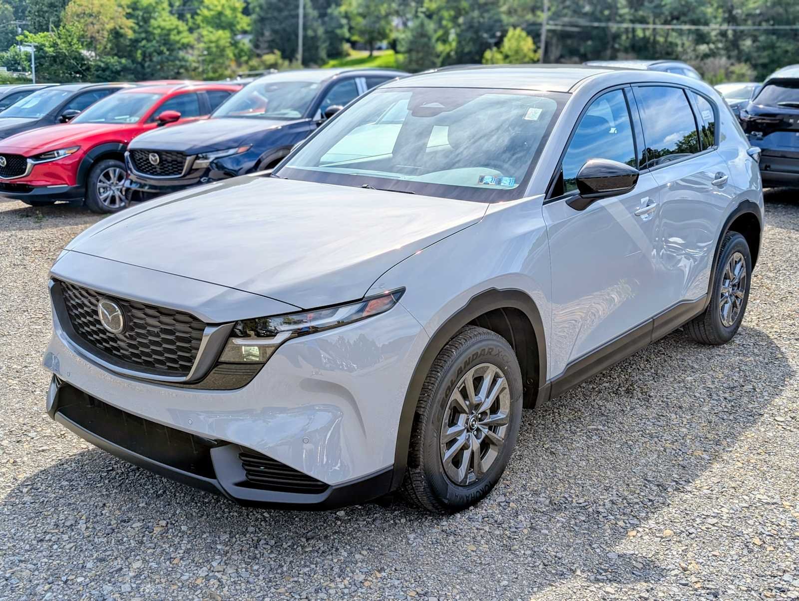 【2026年】【FIVESオリジナル】メタリックシルバー AC2106 Ｍサイズ New 2026 Mazda Mazda CX-5 2.5 S Select AWD in Aero Gray Metallic