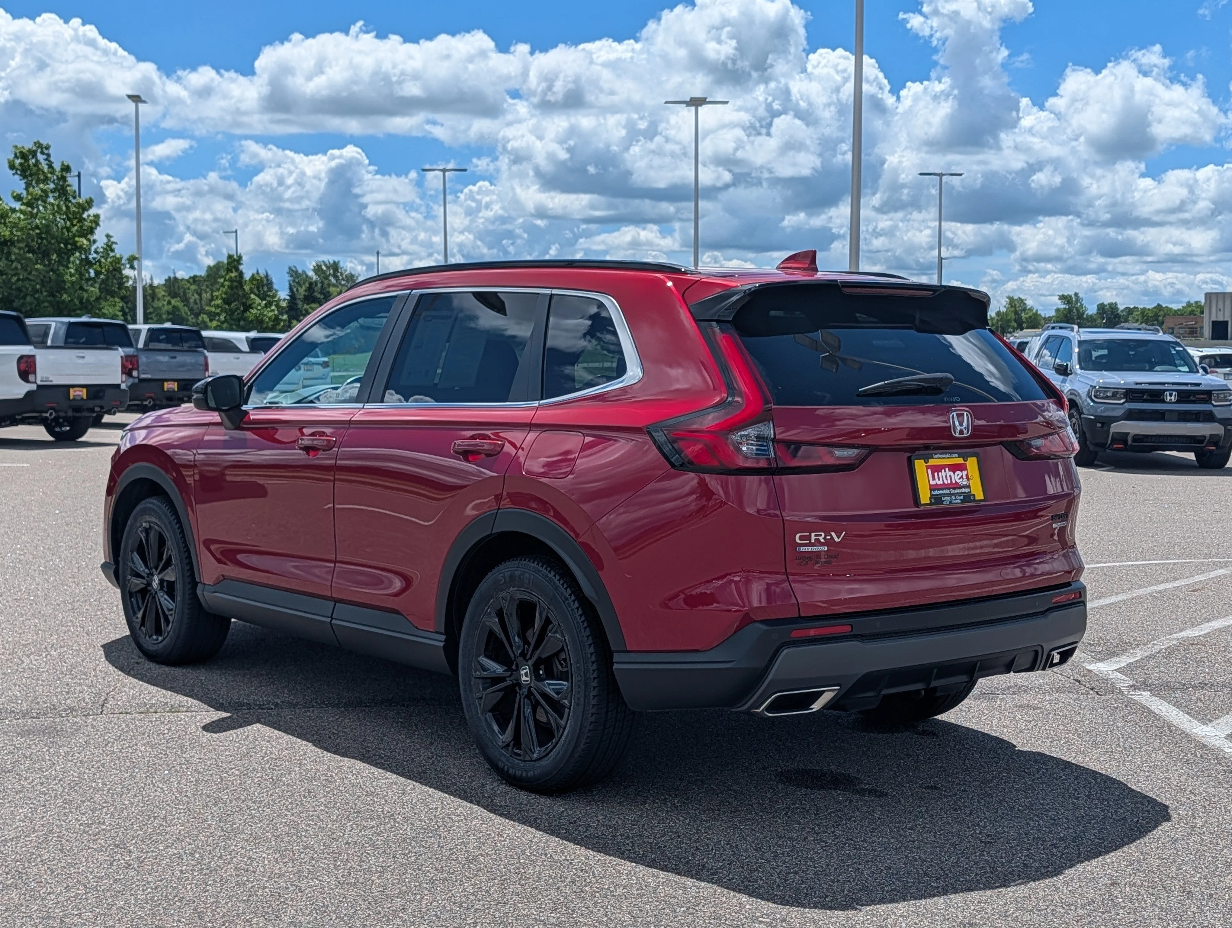 Used 2023 Radiant Red Metallic Honda Sport Touring image 5