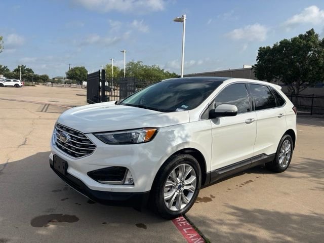 Used 2022 White Ford Titanium image 1
