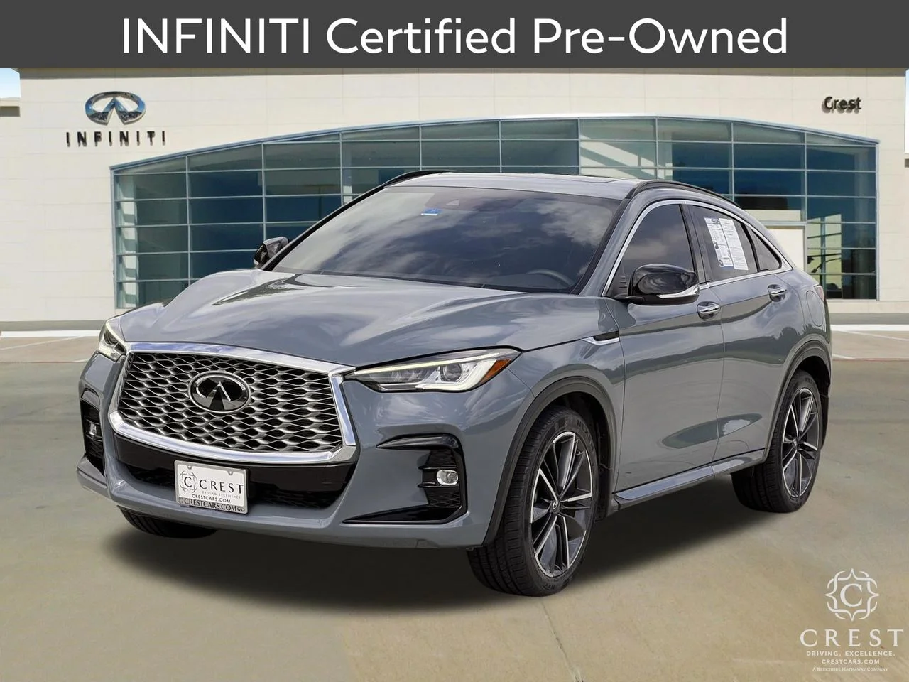 Certified Used 2023 Slate Gray INFINITI LUXE image 9