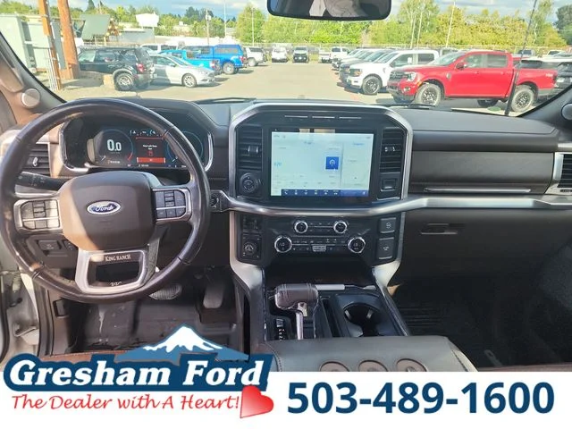 Used 2021 Oxford White Ford King Ranch image 21