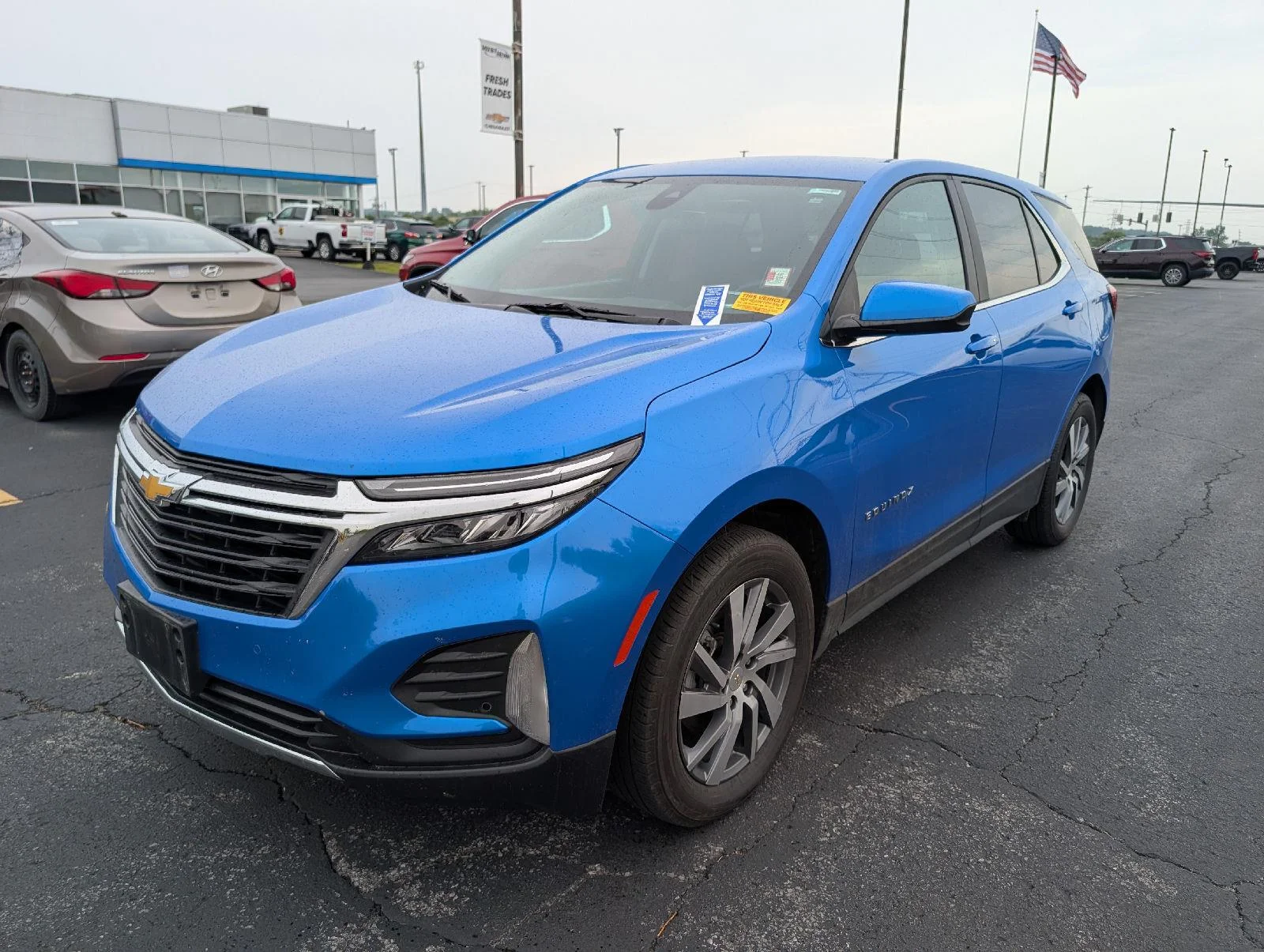Used 2024 Riptide Blue Metallic Chevrolet LT image 4