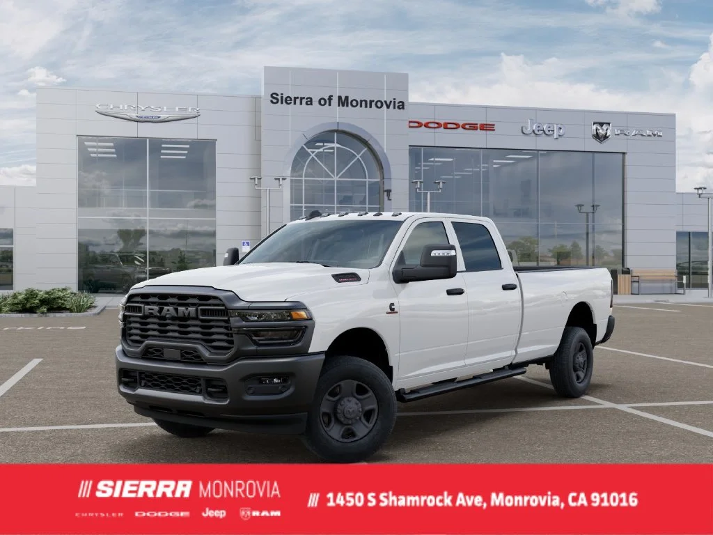 New 2027 Bright White Clear-Coat Exterior Paint RAM Tradesman image 1
