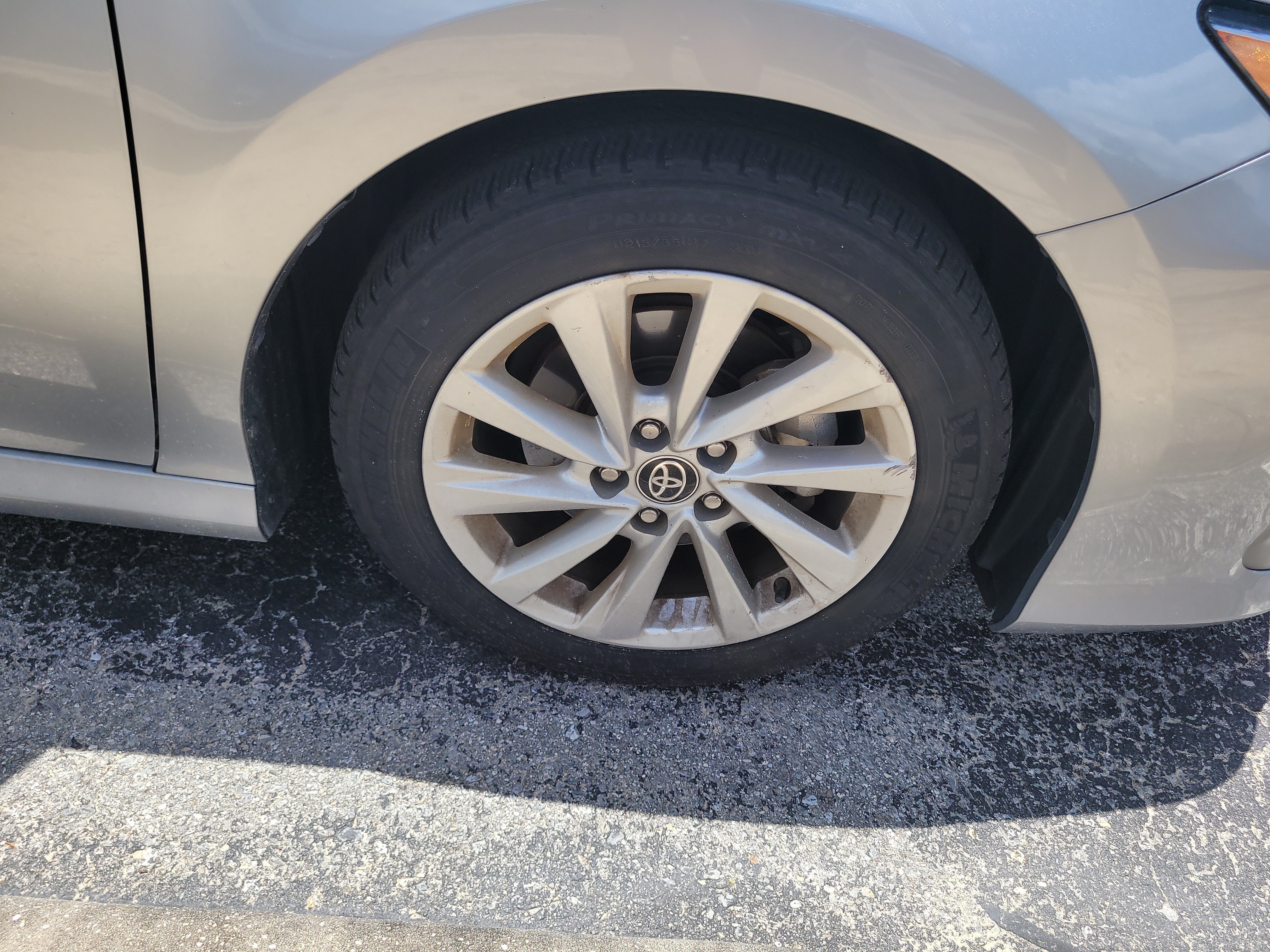 Used 2024 Celestial Silver Metallic Toyota LE image 8