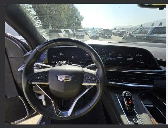 Used 2024 White Cadillac Premium Luxury image 7