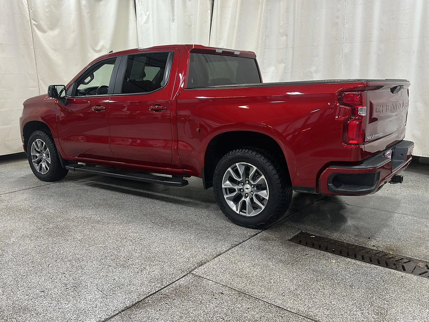 Used 2021 Cherry Red Tintcoat Chevrolet RST image 3