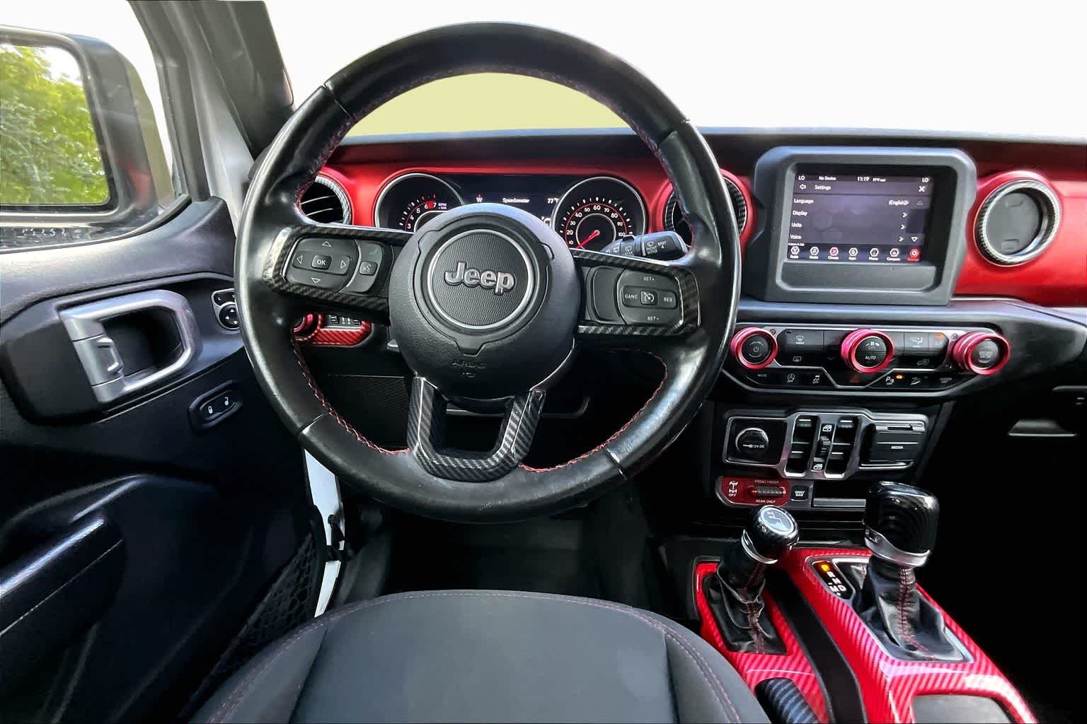 Used 2020 Bright White Clearcoat Jeep Rubicon image 6