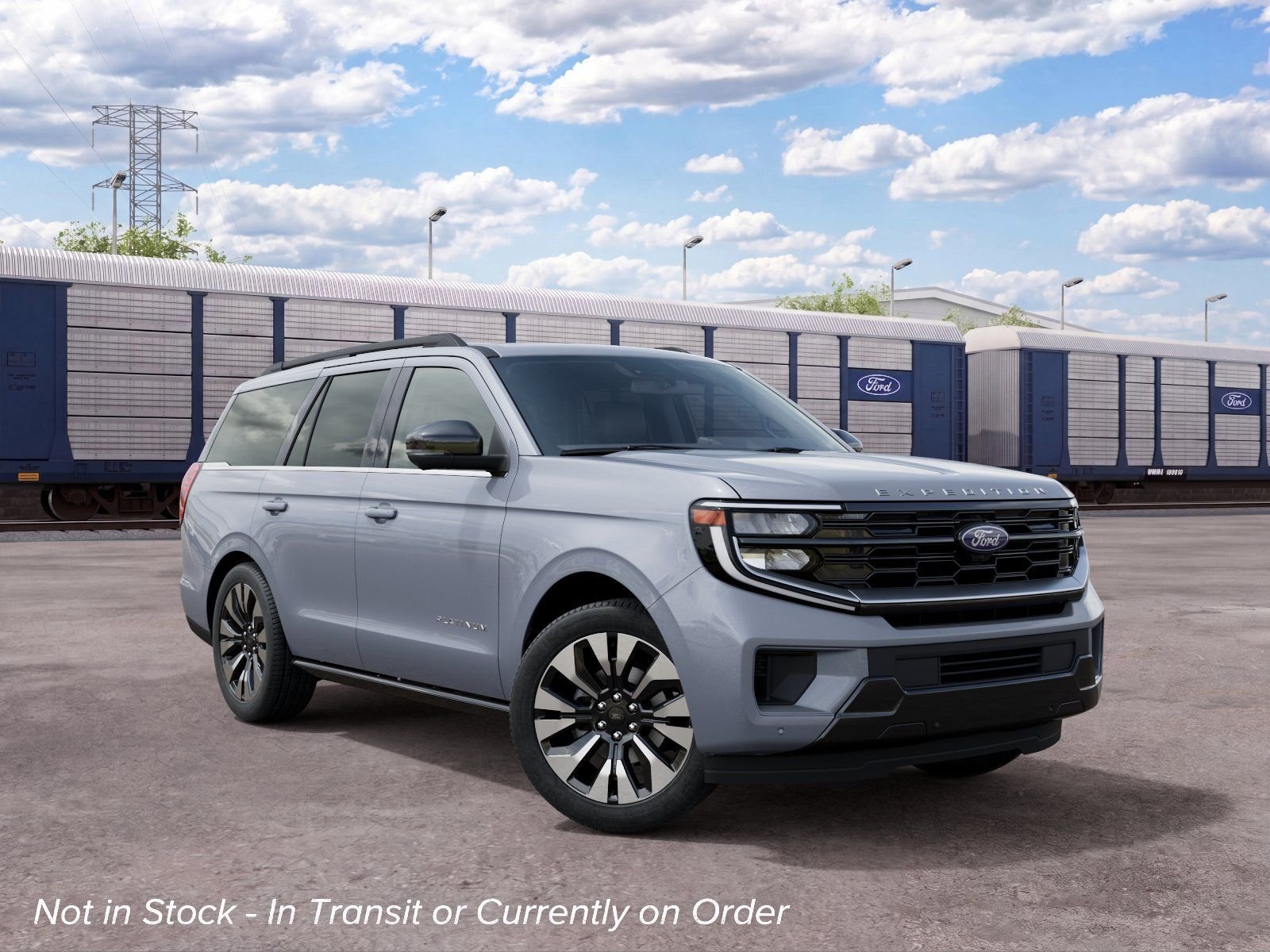 New 2027 Glacier Gray Metallic Tri-Coat Ford Platinum image 4