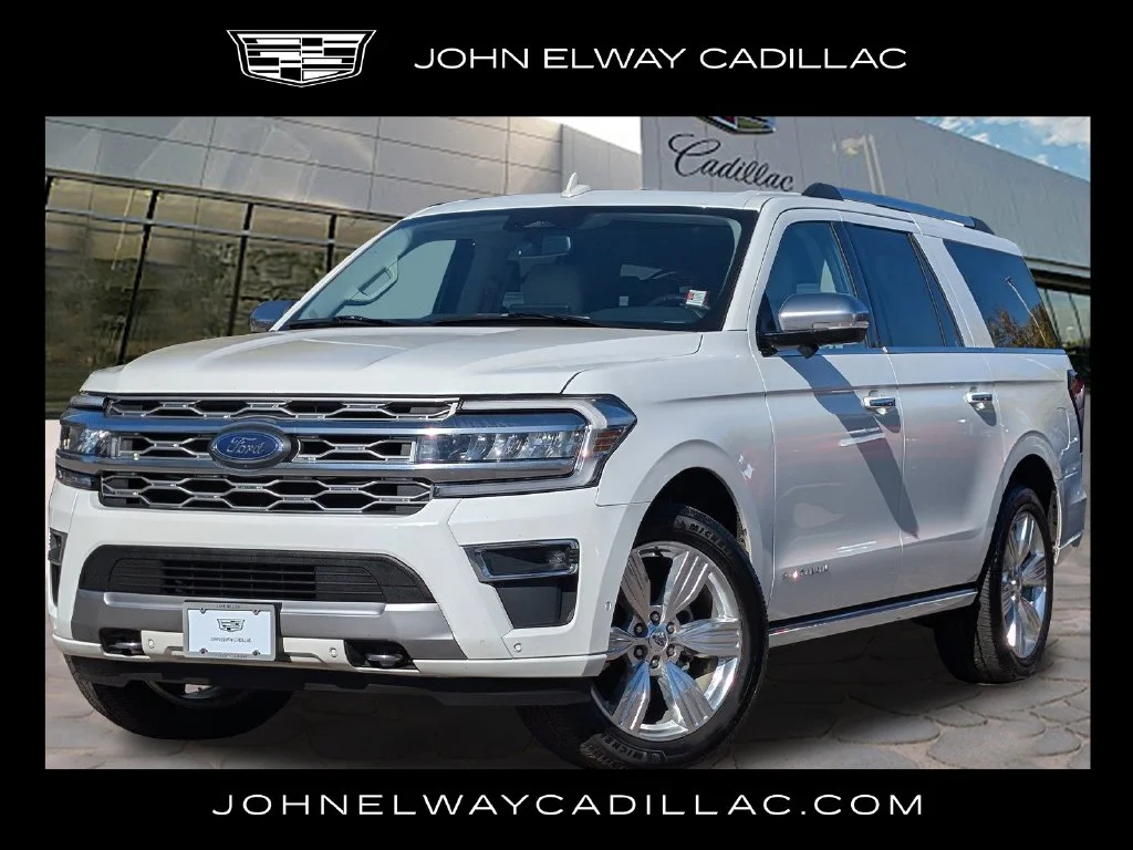 Used 2024 White Metallic Ford Platinum image 1