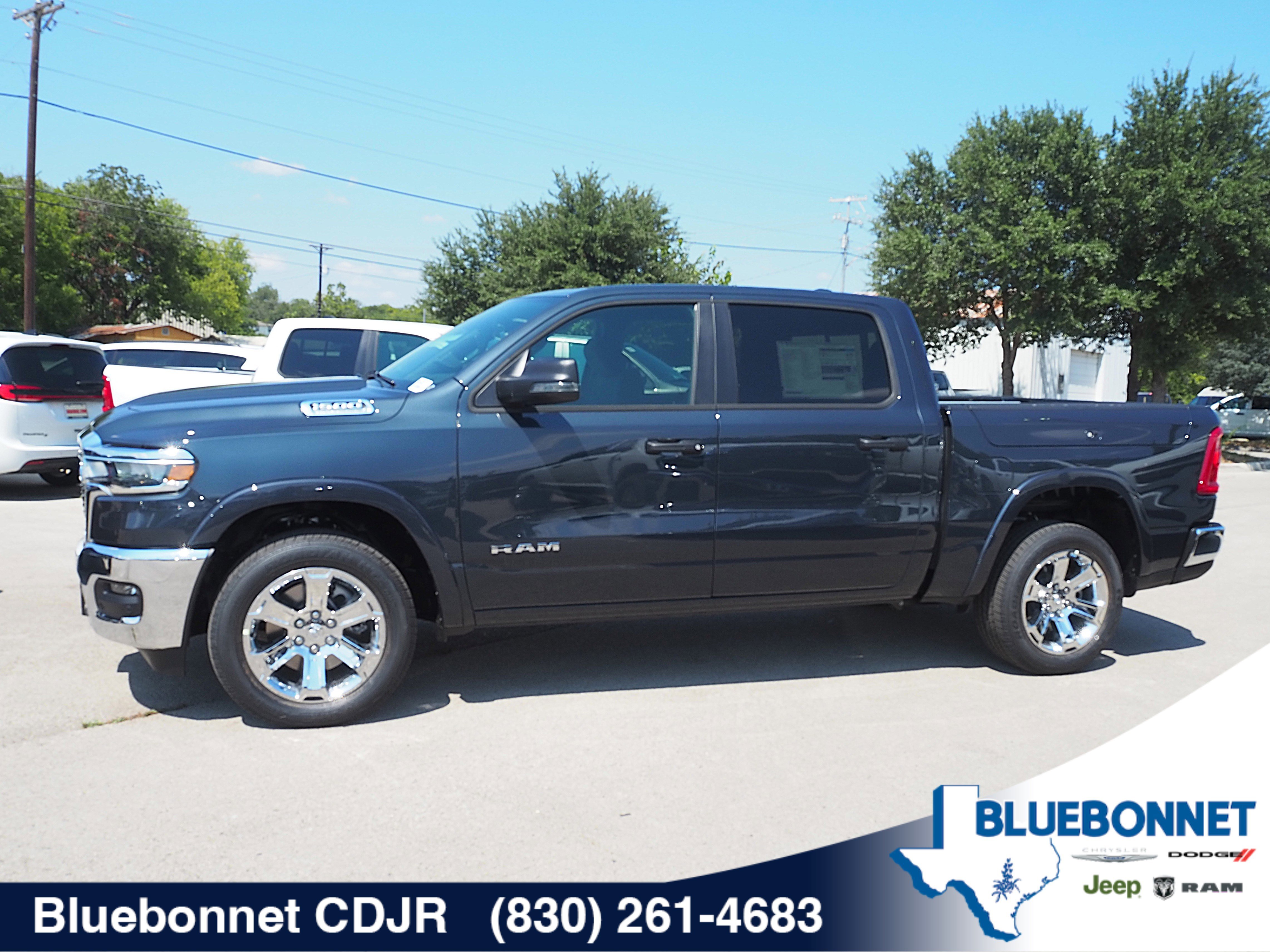 New 2026 Forged Blue Metallic Exterior Paint RAM Big Horn image 1