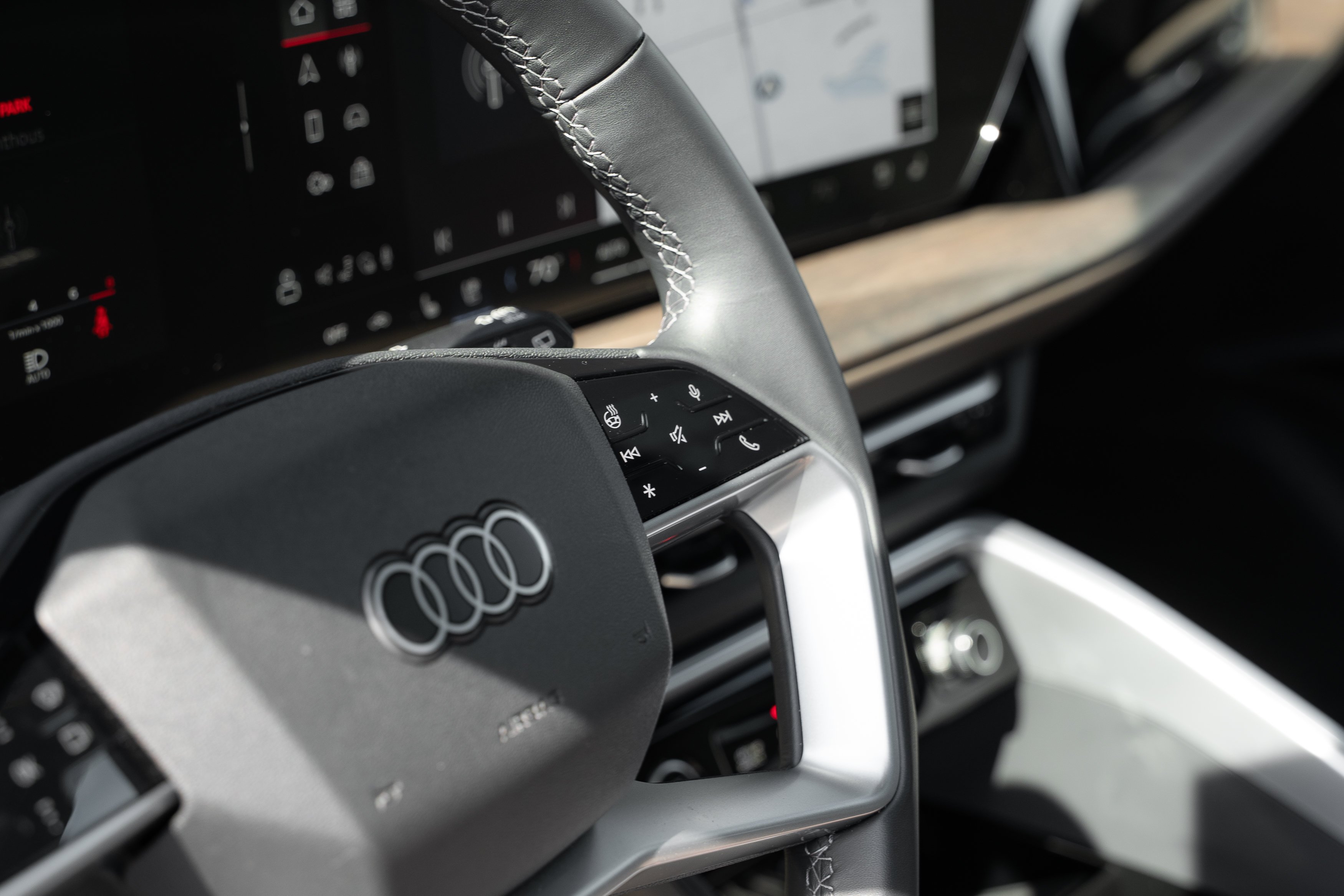 Certified Used 2025 Glacier White Metallic Audi Premium Plus image 12