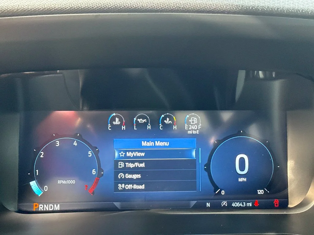 Used 2025 Agate Black Metallic Ford STX image 13