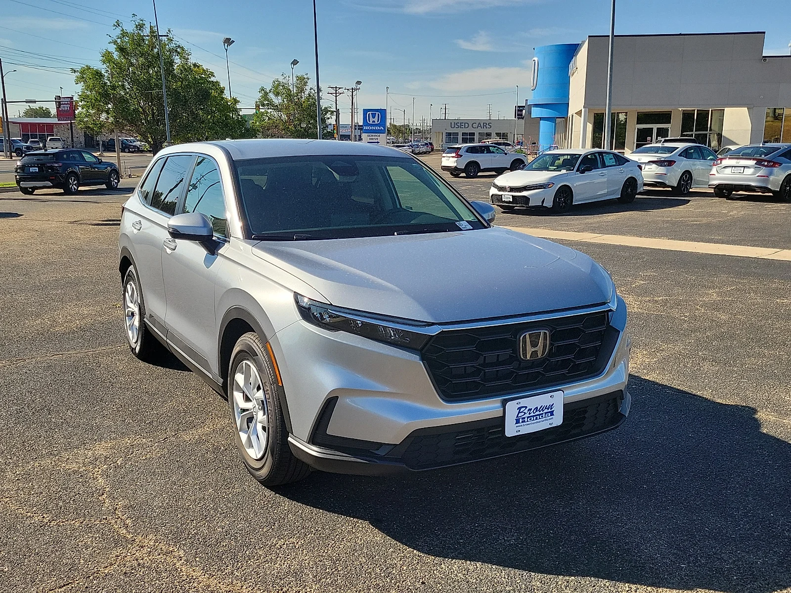 New 2026 Solar Silver Metallic Honda LX 2WD image 2