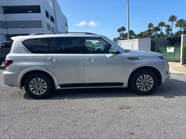 Certified Used 2021 Silver Nissan SV image 2