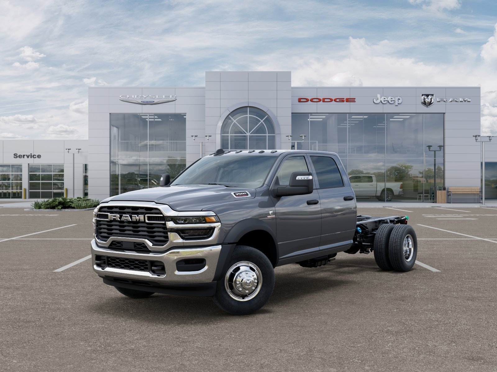 New 2026 Ceramic Gray Clear-Coat Exterior Paint RAM Tradesman image 16