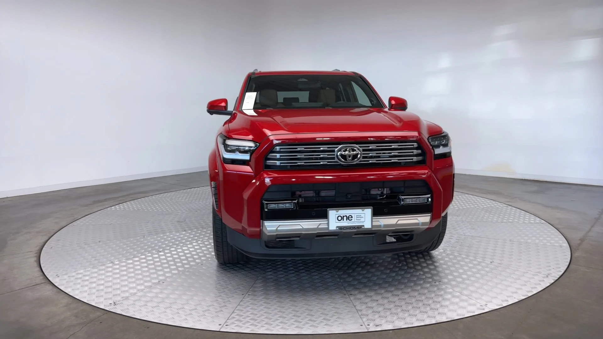 Used 2025 Supersonic Red Toyota Limited image 3