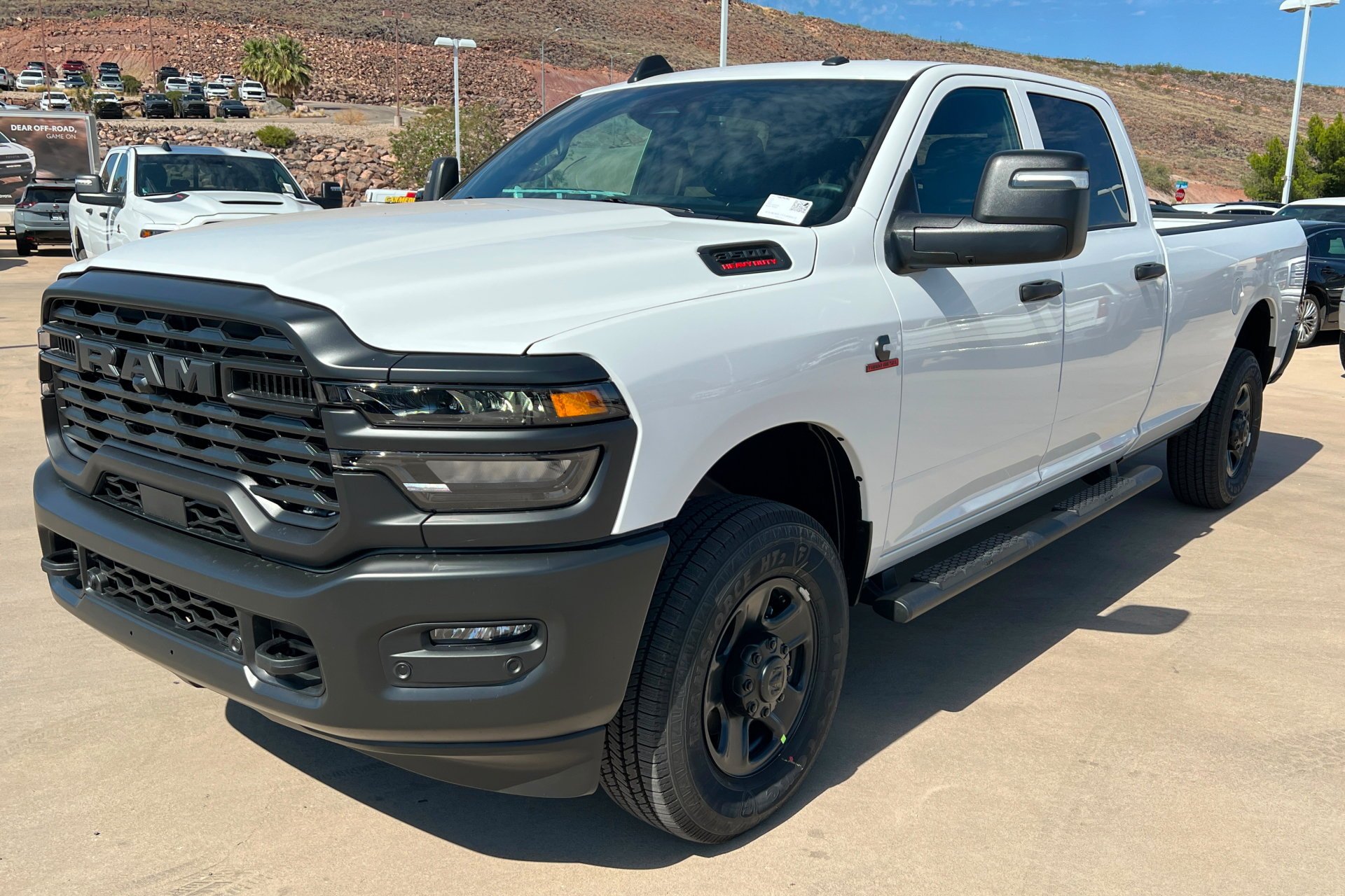 New 2027 Bright White Clear-Coat Exterior Paint RAM Tradesman image 1