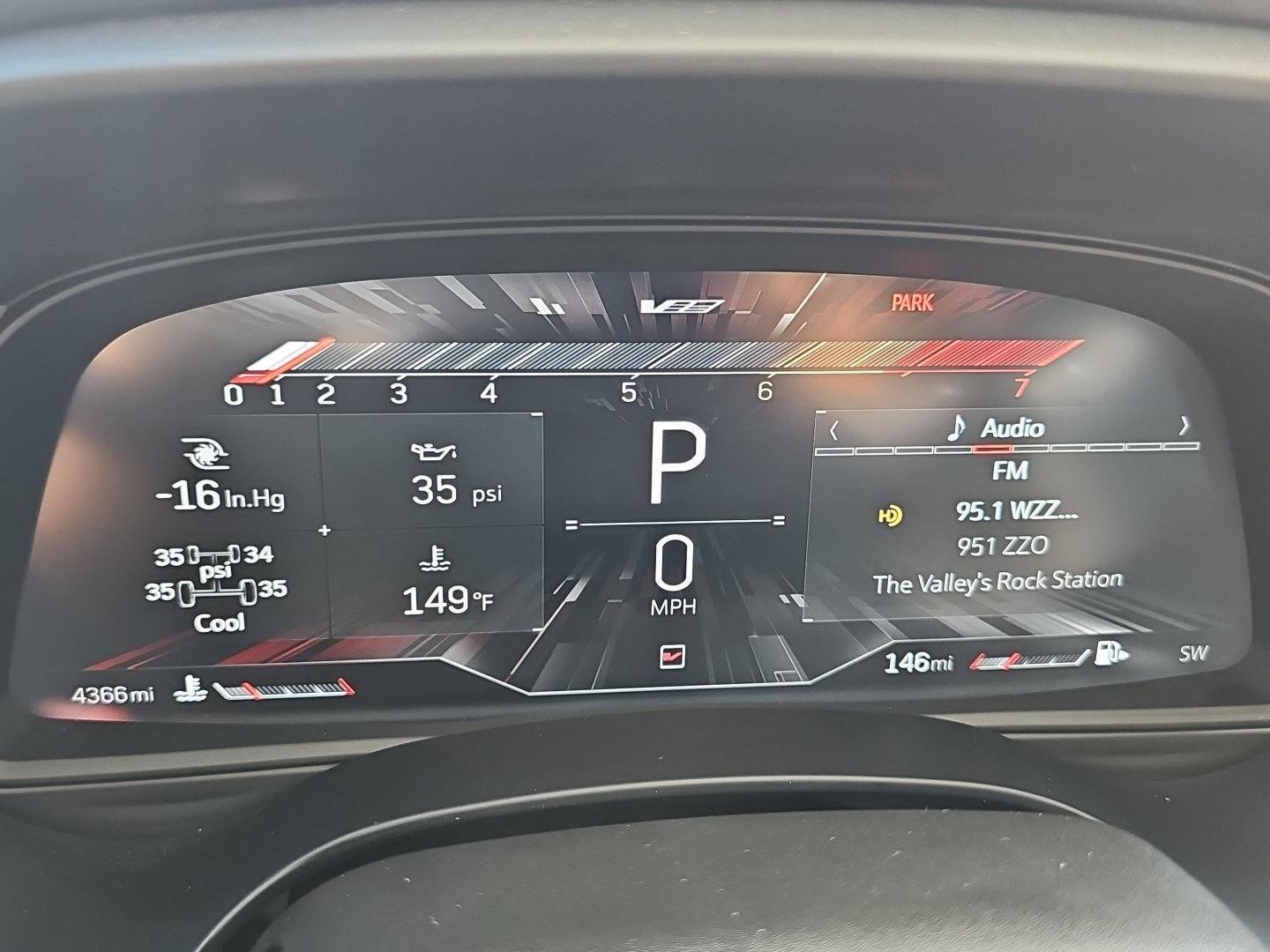 Used 2023 Blaze Orange Metallic Cadillac Blackwing image 16