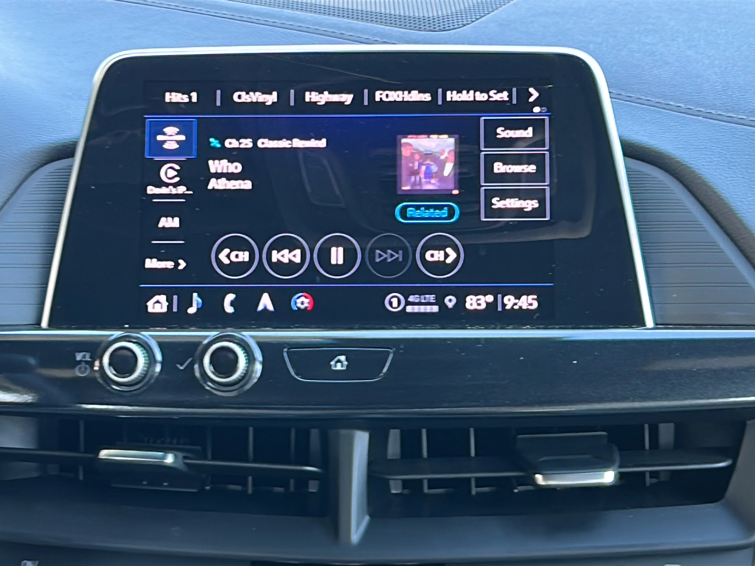 Used 2025 Deep Space Metallic Cadillac Premium Luxury image 14