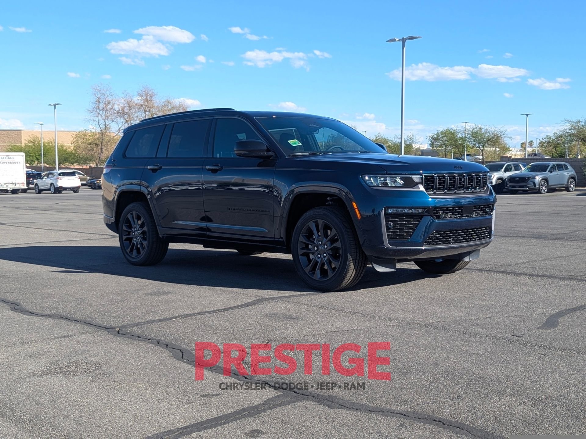 New 2026 Fathom Blue Pearl-Coat Exterior Paint Jeep Limited Reserve image 3