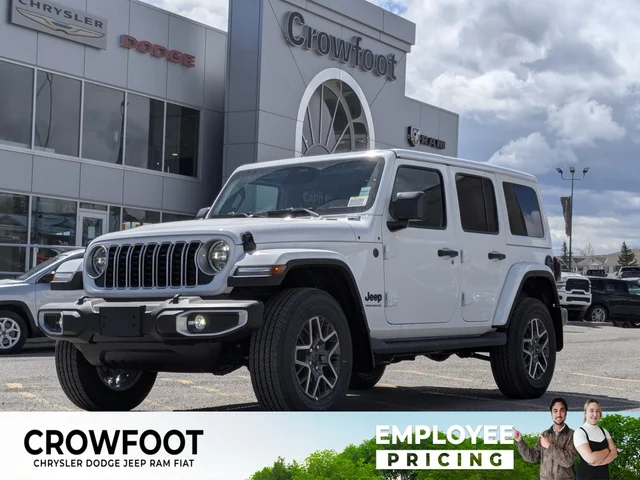 2026 Jeep Wrangler Sahara - - 4x4 - Body- Color Top - Side Steps - 2.0L Turbo - Remote Start & More!