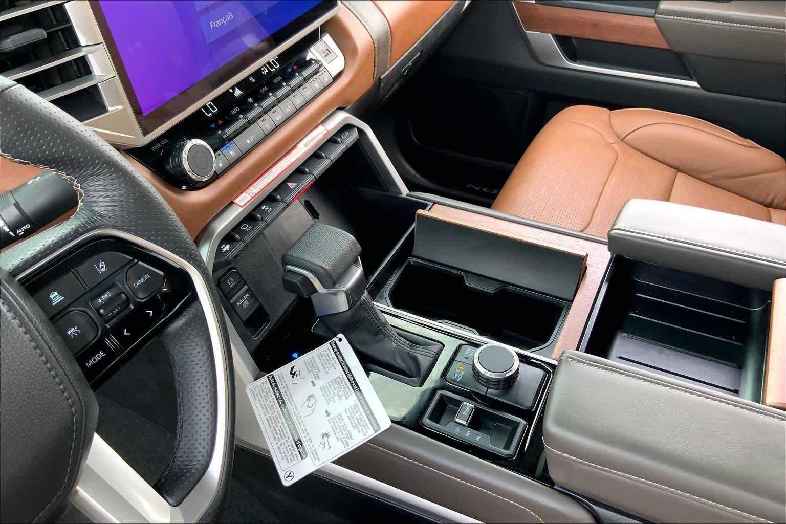 Used 2025 Midnight Black Metallic Toyota 1794 Edition Hybrid image 16