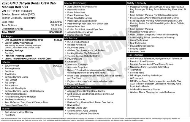 2026 GMC Canyon Denali - Photo 25