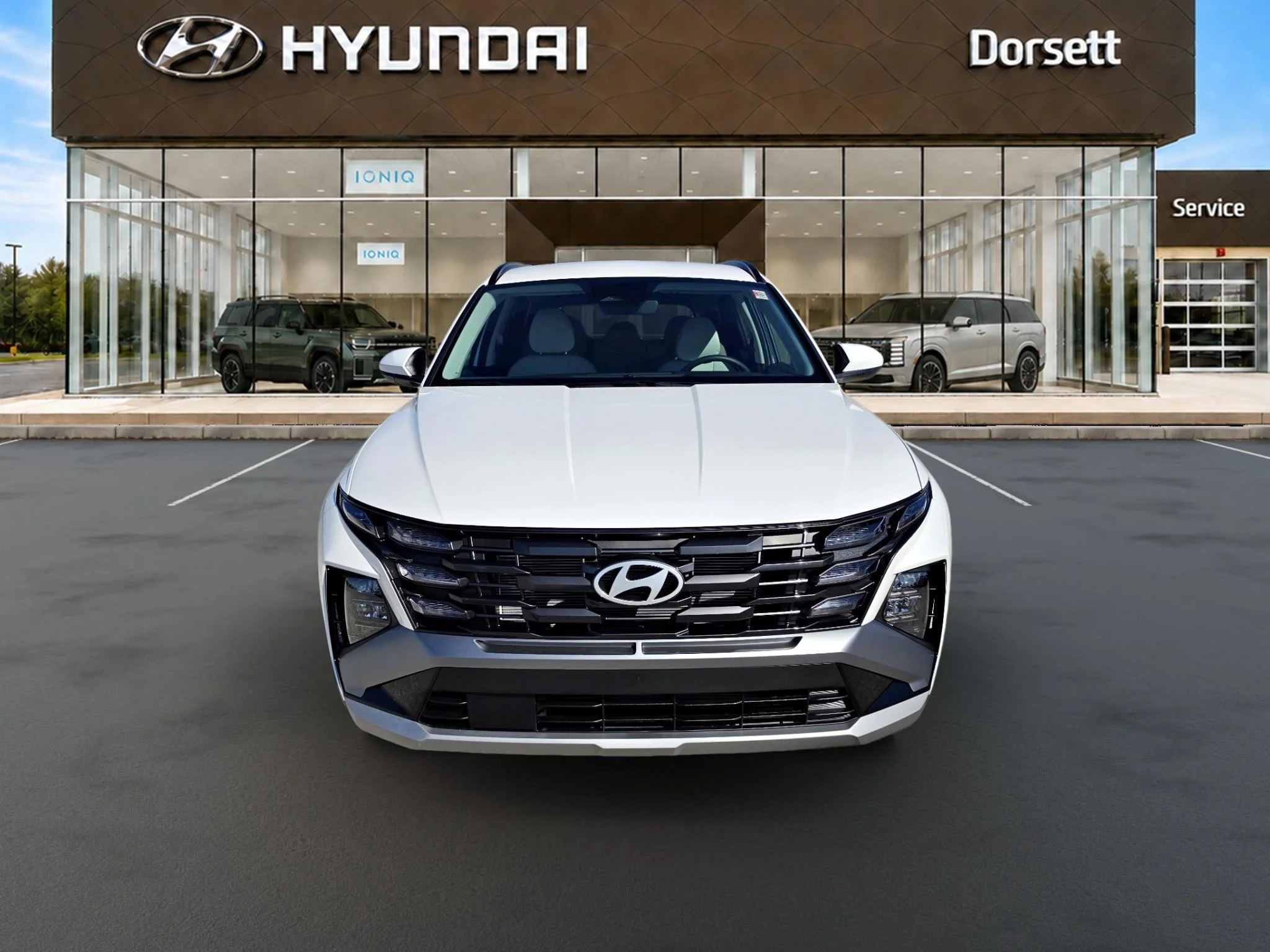 New 2026 Serenity White Pearl Hyundai SEL Plus image 2