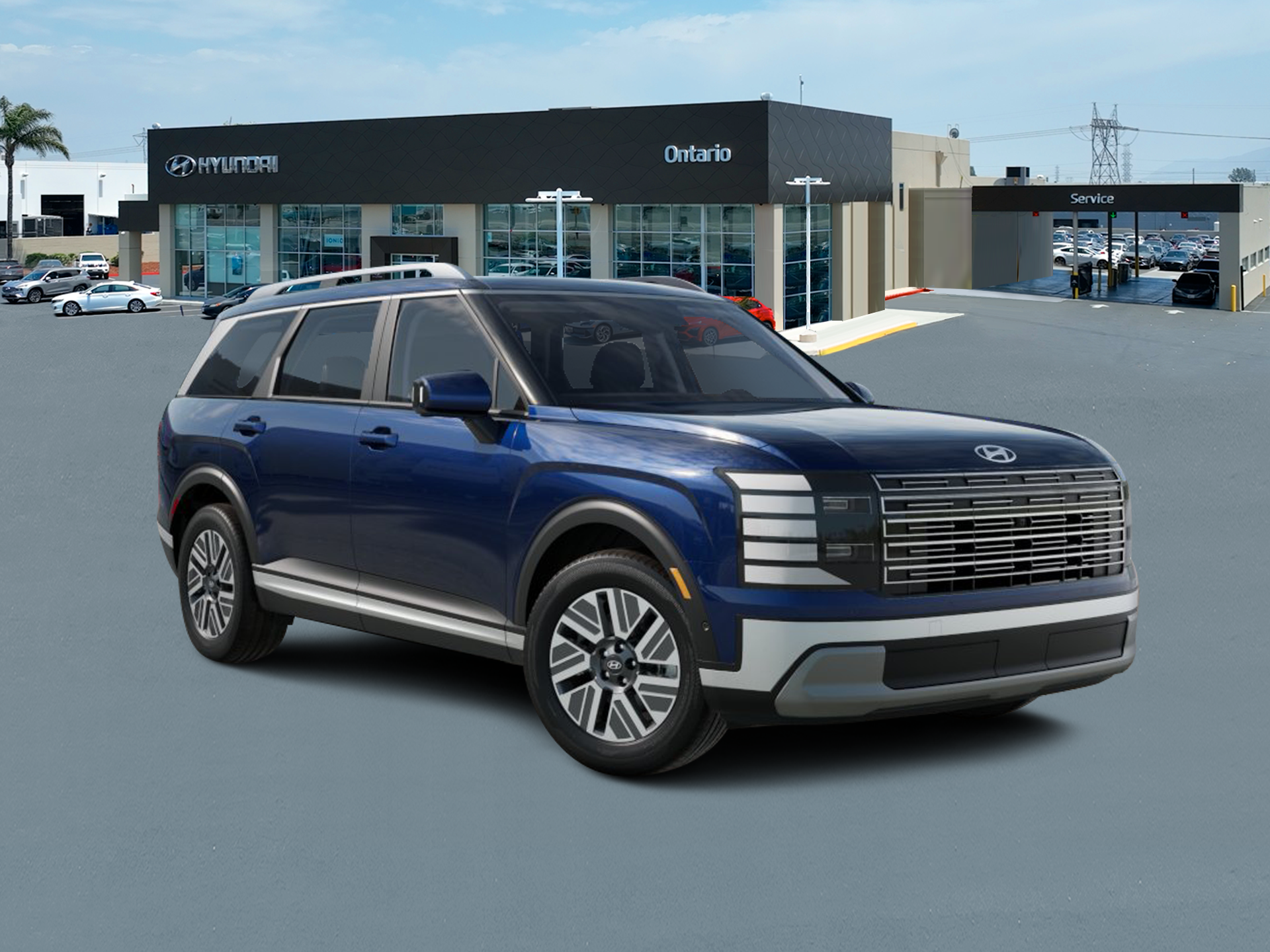 New 2026 Blue Hyundai SEL Premium image 7