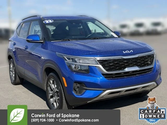 Used 2023 Neptune Blue Kia EX image 1