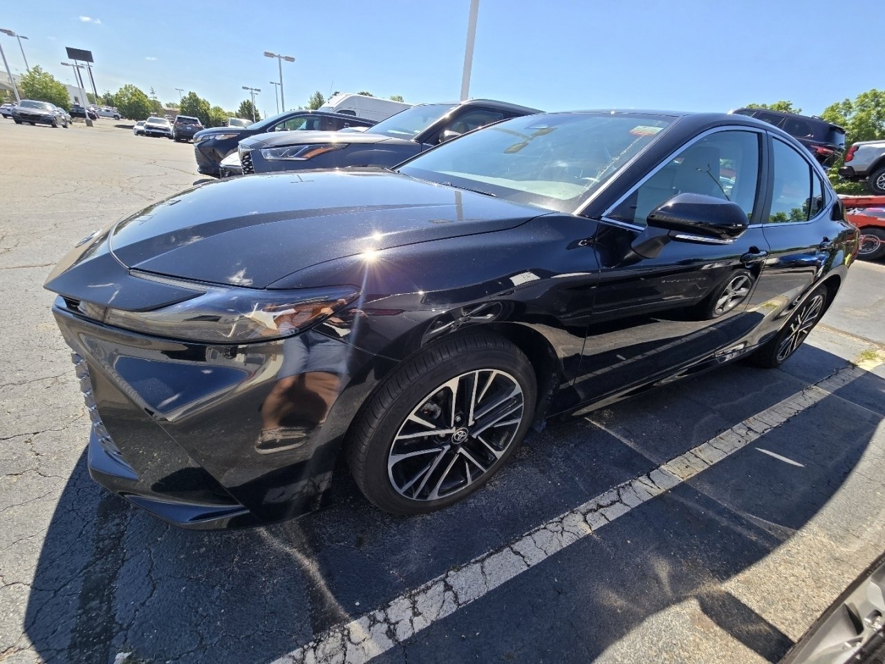 Used 2025 Black Toyota XLE image 4