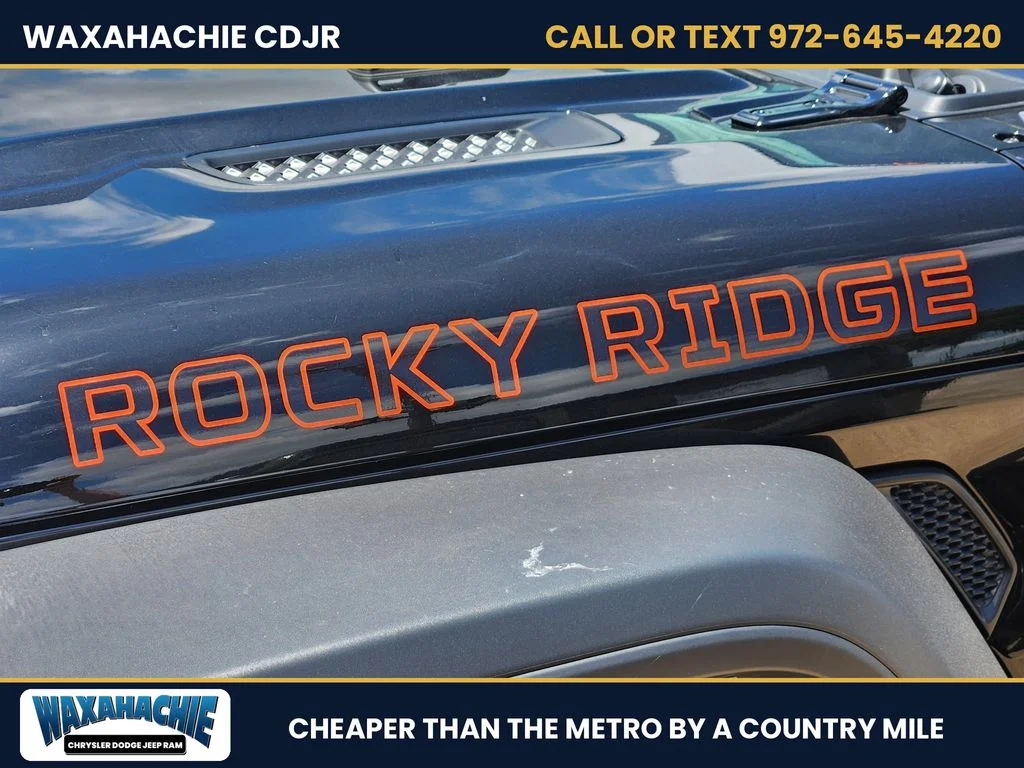 New 2026 Black Clear-Coat Exterior Paint Jeep Rocky Ridge image 9