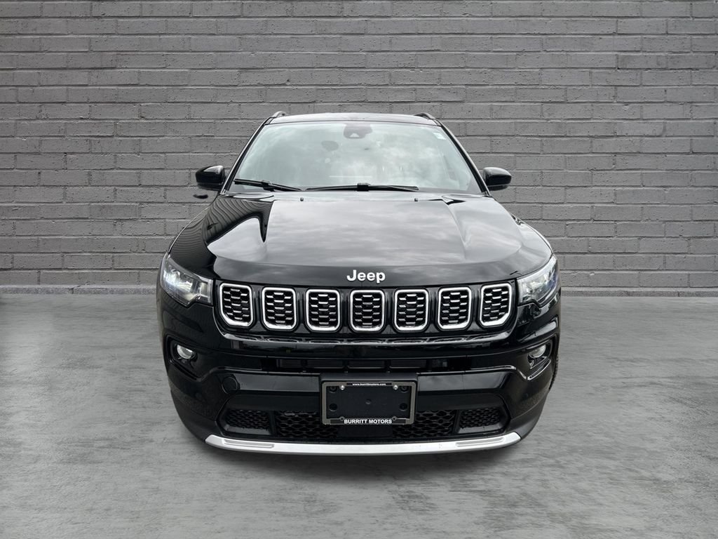 New 2026 Diamond Black Crystal Pearlcoat Jeep Limited image 2