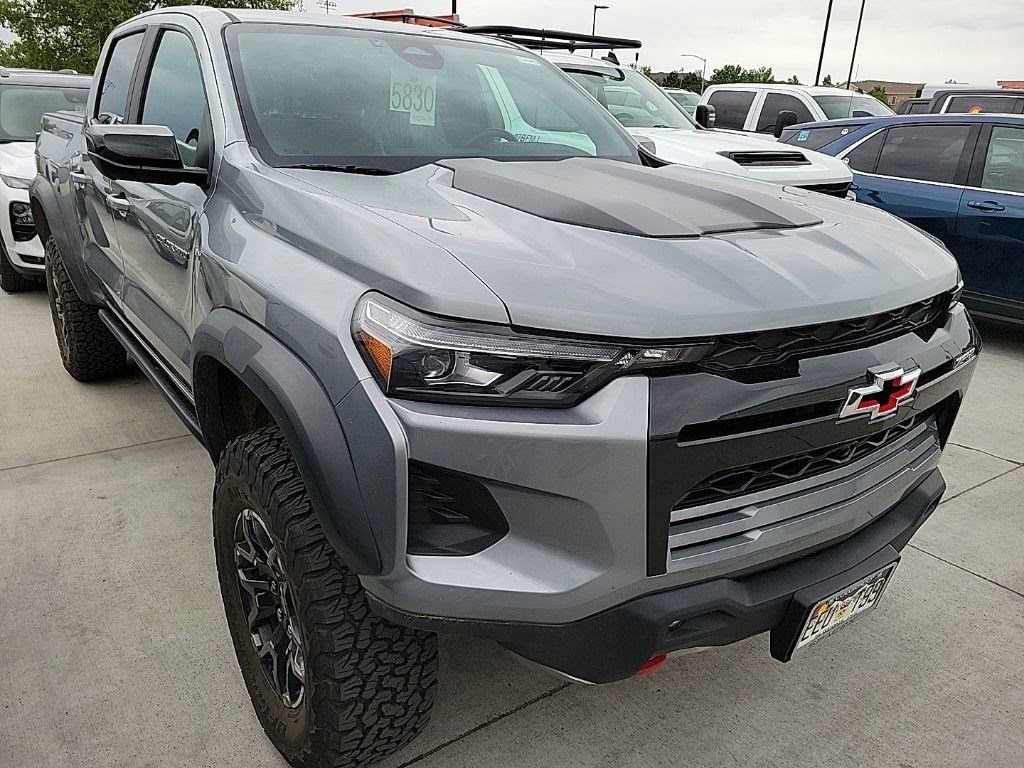 Used 2023 Sterling Gray Metallic Chevrolet ZR2 image 3