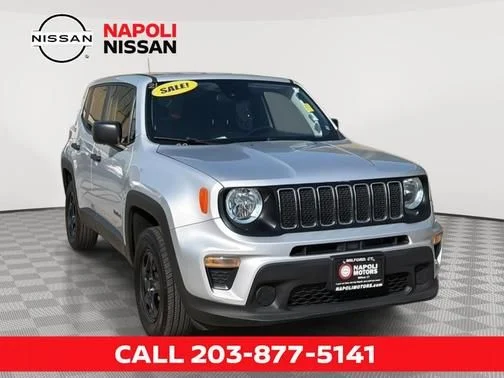 Used 2021 Silver Jeep Sport image 1