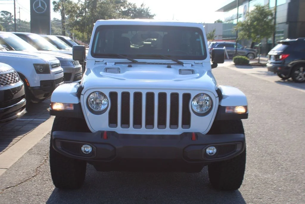 Used 2021 Bright White Clearcoat Jeep Unlimited Rubicon image 5