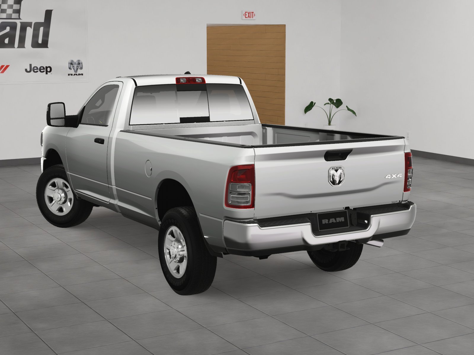 New 2024 Bright White Clear-Coat Exterior Paint RAM Tradesman image 40