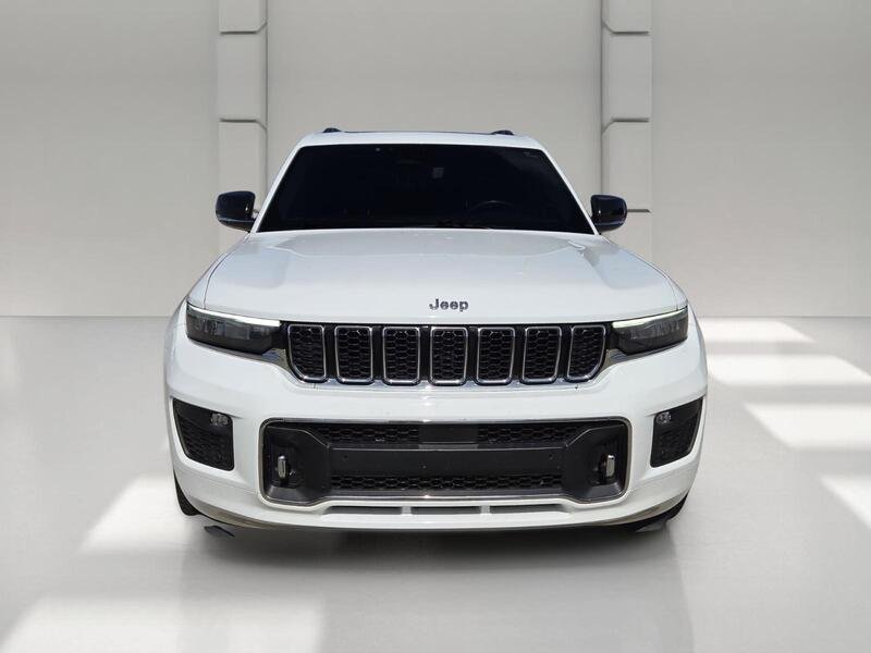 Certified Used 2021 Bright White Clearcoat JEEP OVERLAND 4X4 image 8