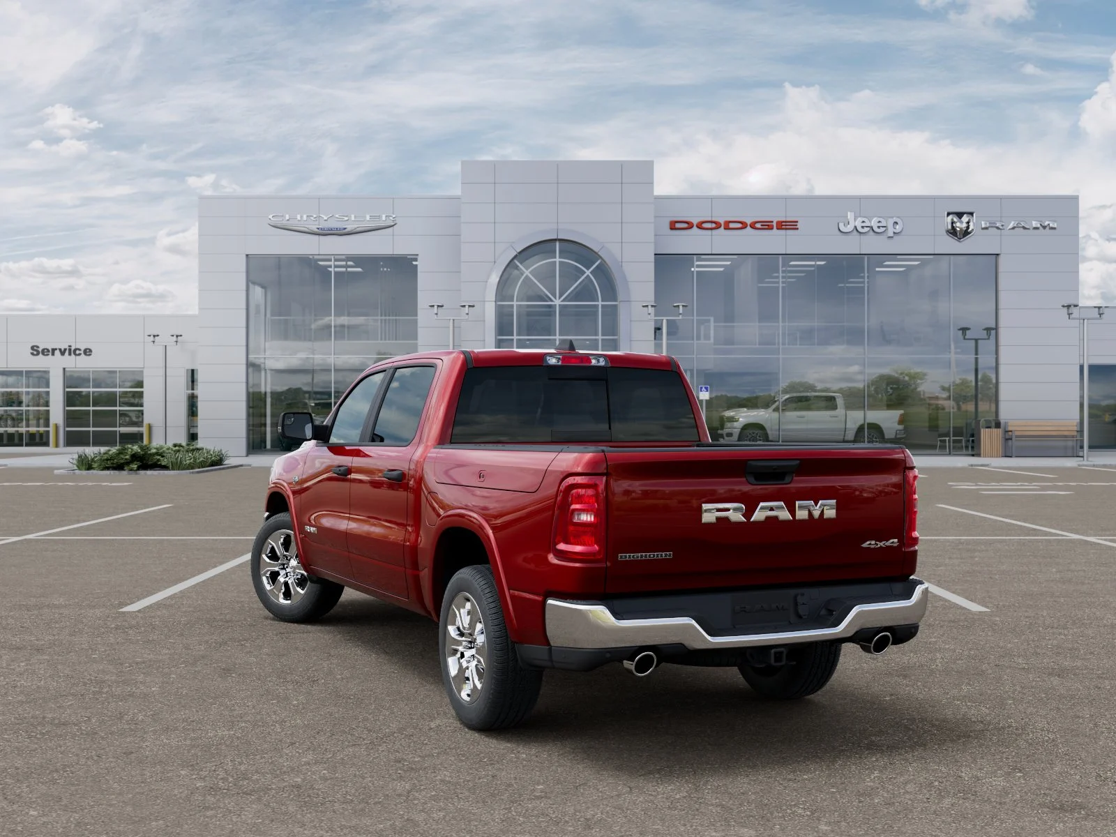 New 2026 Molten Red Pearlcoat RAM Big Horn/Lone Star image 35