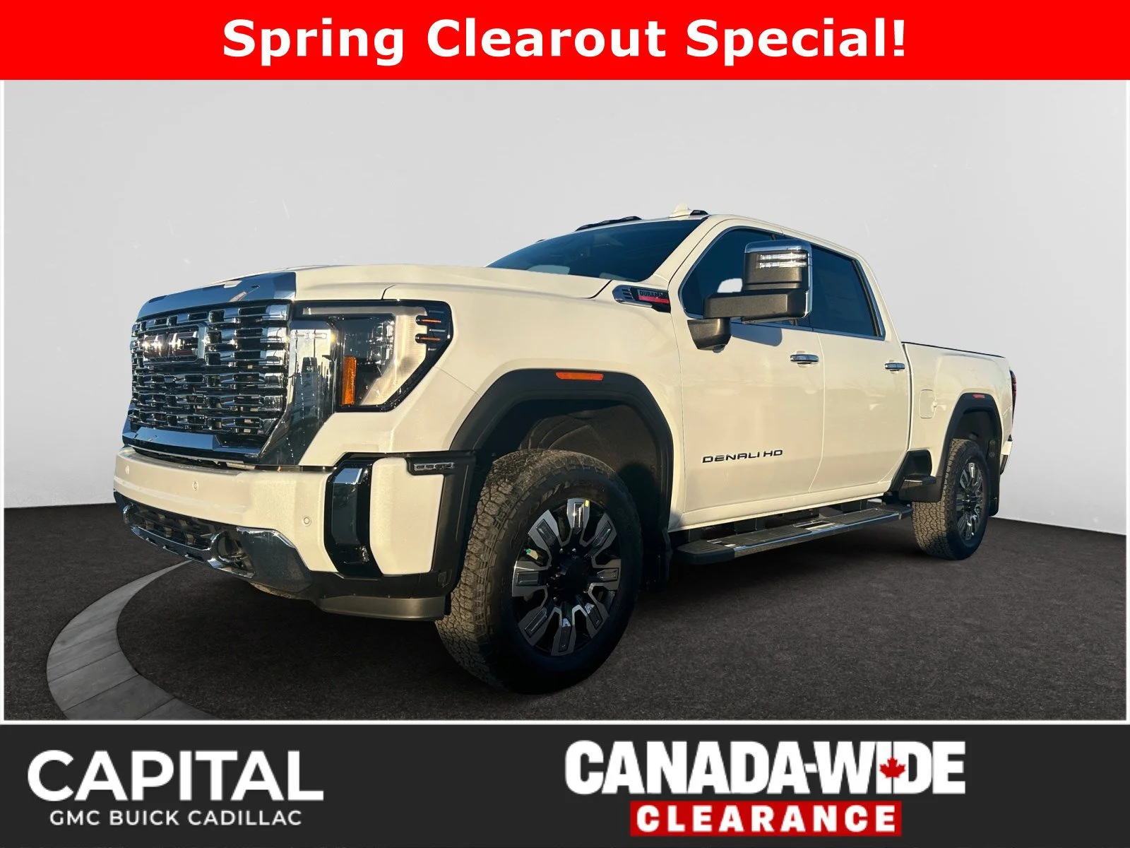 New 2026 Glacier White Tricoat GMC Denali image 1