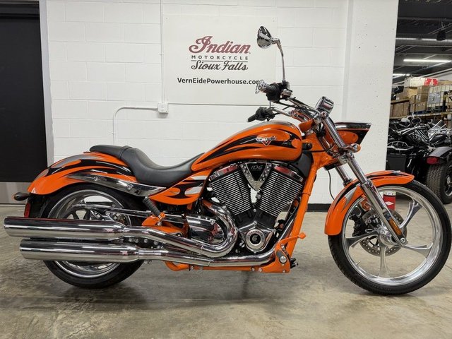 Pre-Owned 2013 Victory Motorcycles Jackpot Orange Madness With