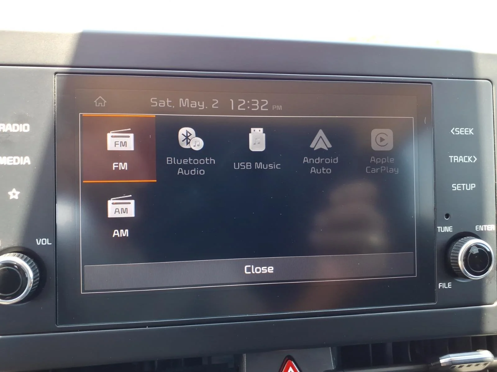 Used 2024 Fusion Black Kia LX image 5