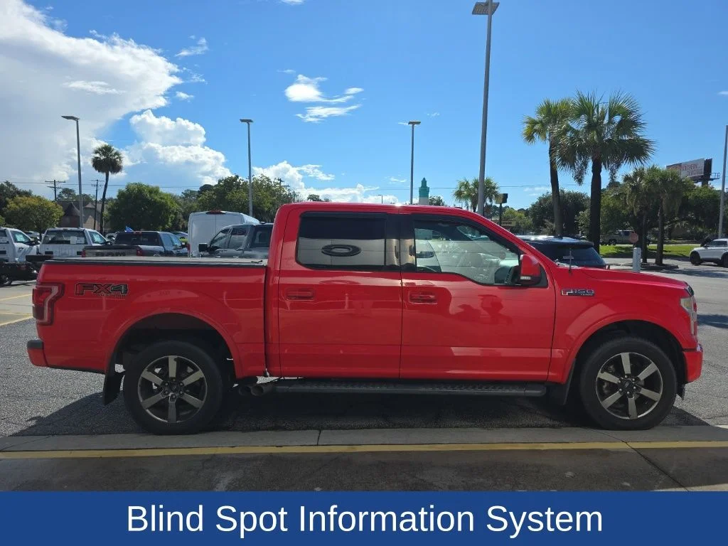 Used 2017 Race Red Ford Lariat image 6
